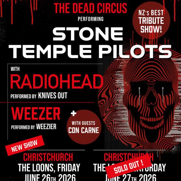 The Dead Circus Tribute Night with Con Carne, The Loons Christchurch